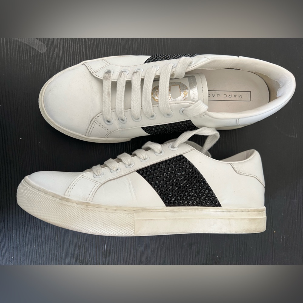 MARC JACOBS Empire Strass Rhinestone Sneakers